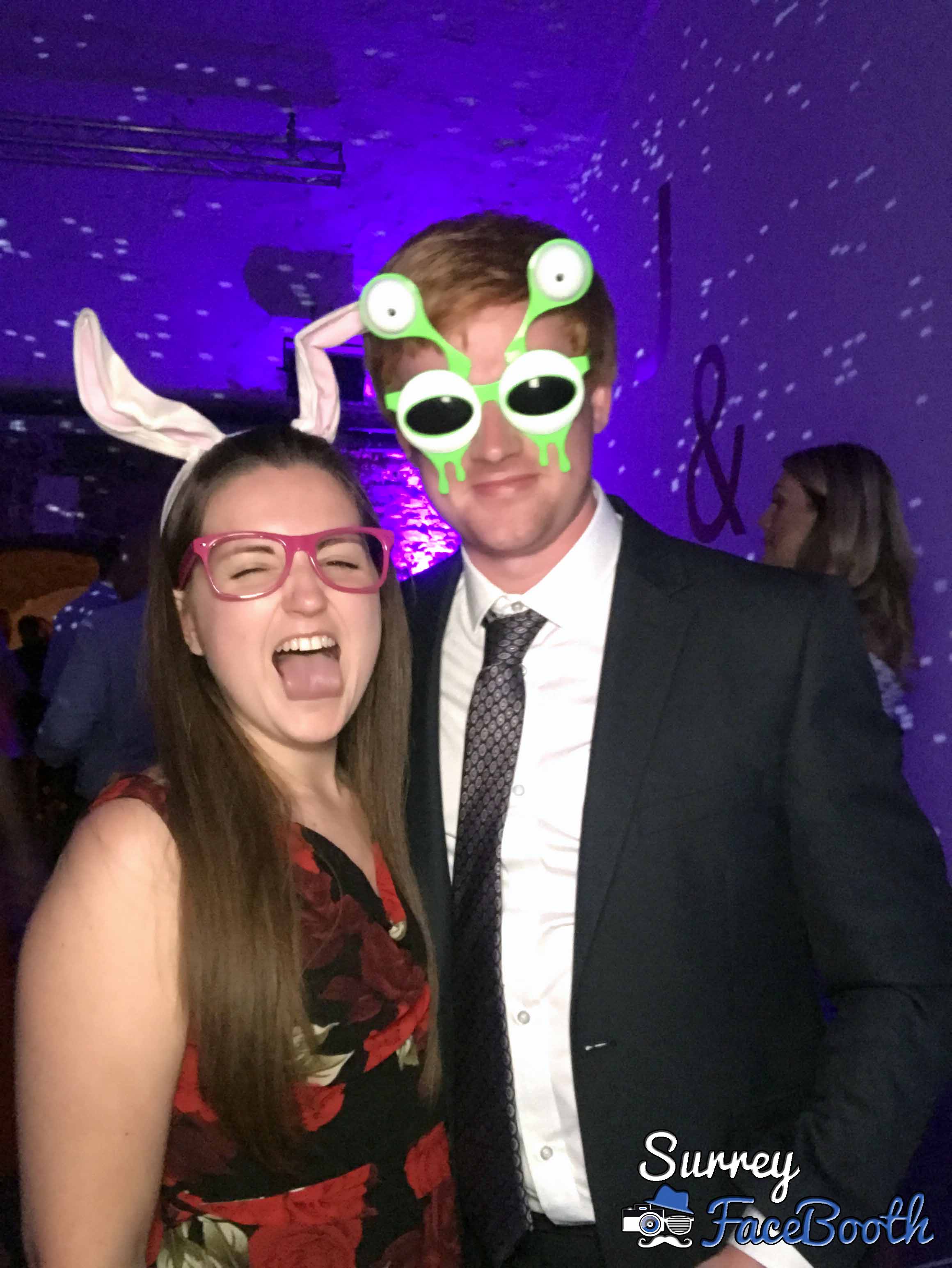 James and Lauren's Wedding | View more photos from the event at galleries.surreyfacebooth.co.uk/u/Surrey-FaceBooth/James-and-Laurens-Wedding